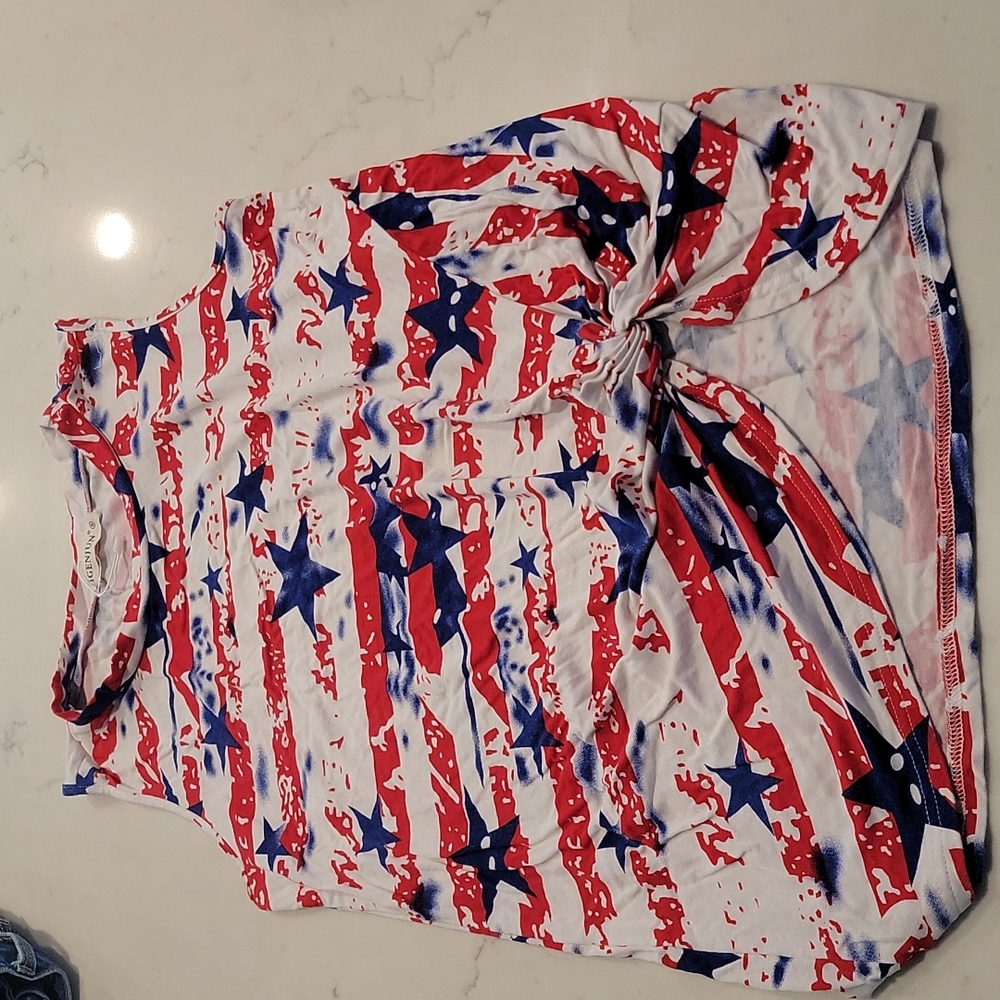 Americana twist front tank
